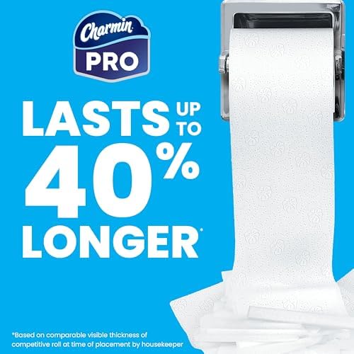 Charmin Commercial Bathroom Tissue, Septic Safe, Individually Wrapped, 2-Ply, White, 450 Sheets/roll, 75 Rolls/carton