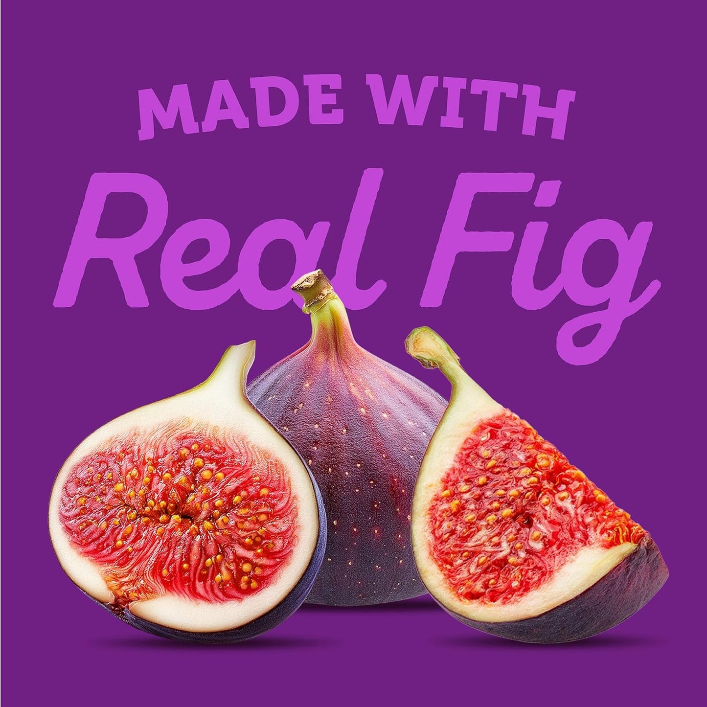 Newtons Soft Baked Real Fruit Fig Bars, Chewy Fig Cookies, 10 Snack Packs (2 Cookies Per Pack)
